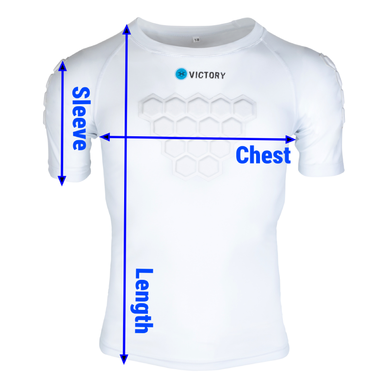 Youth Padded Compression Shirt | Baseball & Softball Protective Gear